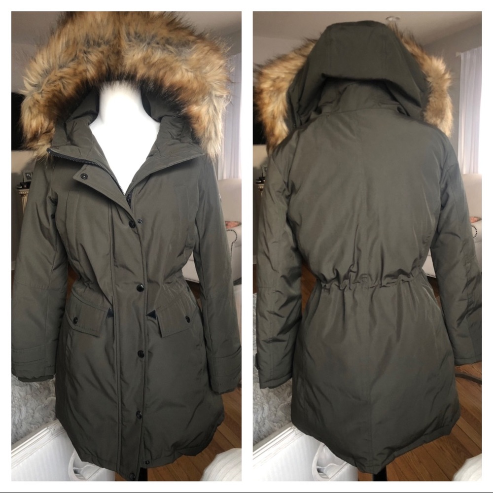 🧥 Olive Michael Kors Down Coat